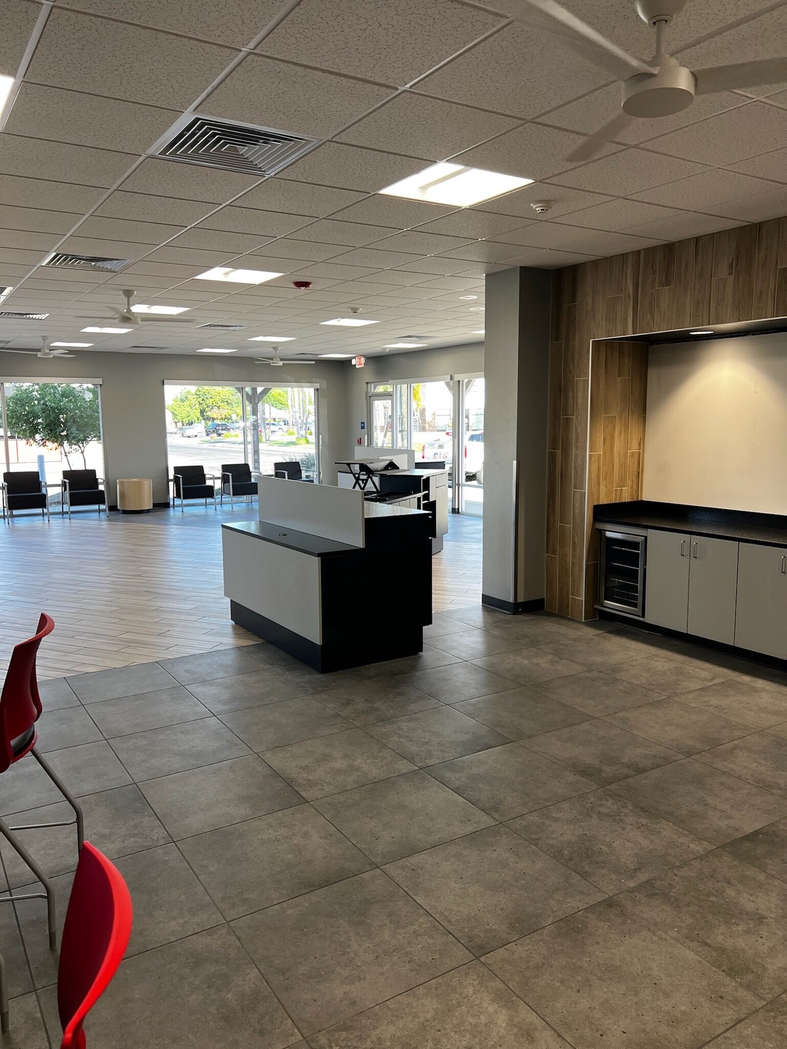 Tenant improvement — finished commercial interior