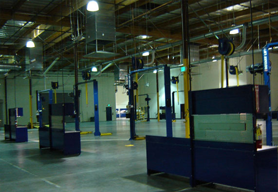 Restaurant remodel interior by Drake Contracting